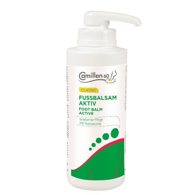 FUSSBALSAM AKTIV pavargusių kojų ir pėdų balzamas su kaštonais, 500 ml paveikslėlis