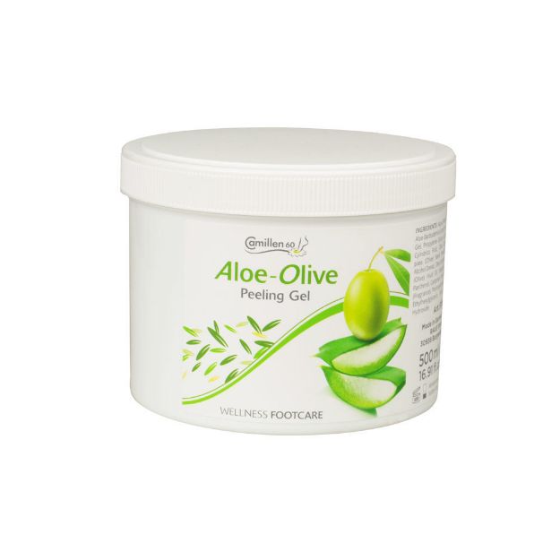 ALOE-OLIVE šveičiamasis pėdų gelis, 500 ml paveikslėlis