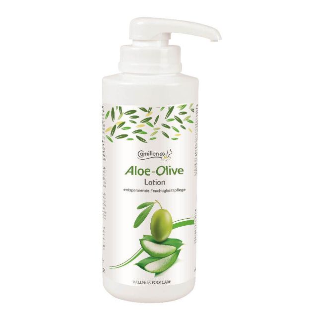 ALOE-OLIVE drėkinamasis pėdų losjonas, 500 ml paveikslėlis