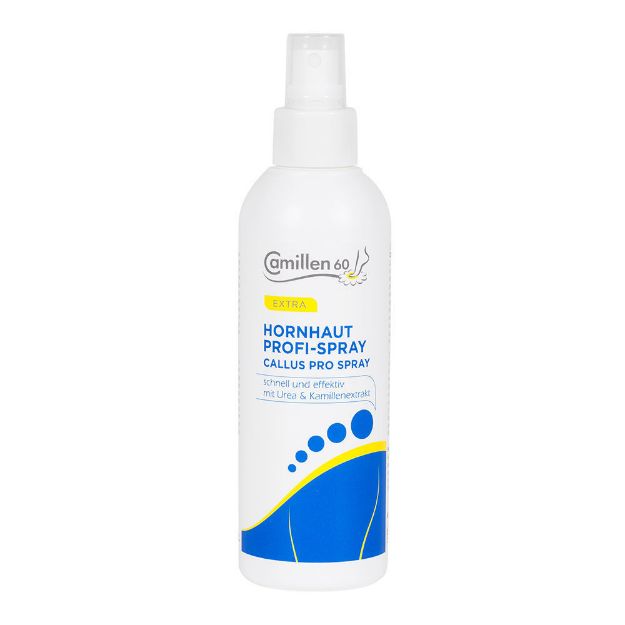 HORNHAUT PROFI SPRAY profesionalus purškalas su 20 % šlapalo suragėjusios odos minkštinimui, 200 ml paveikslėlis
