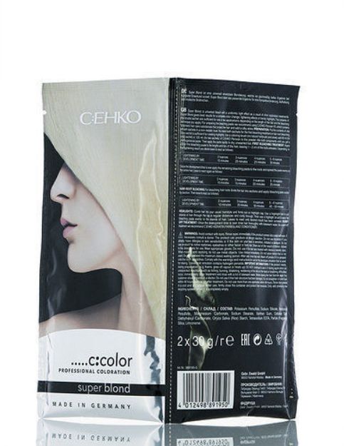 SUPER BLOND šviesinamieji milteliai porcijomis, 2x30 g paveikslėlis