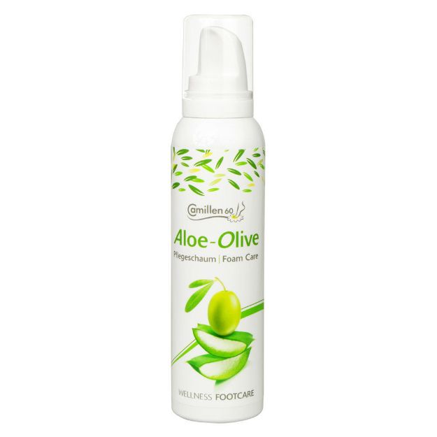 ALOE-OLIVE drėkinamasis putų kremas pėdoms ir kojoms paveikslėlis